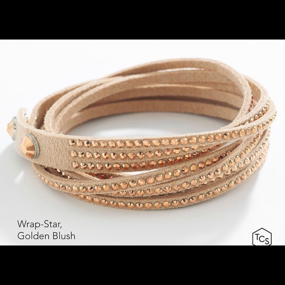 Wrap-star Golden Blush Swarovski newest color! NEW